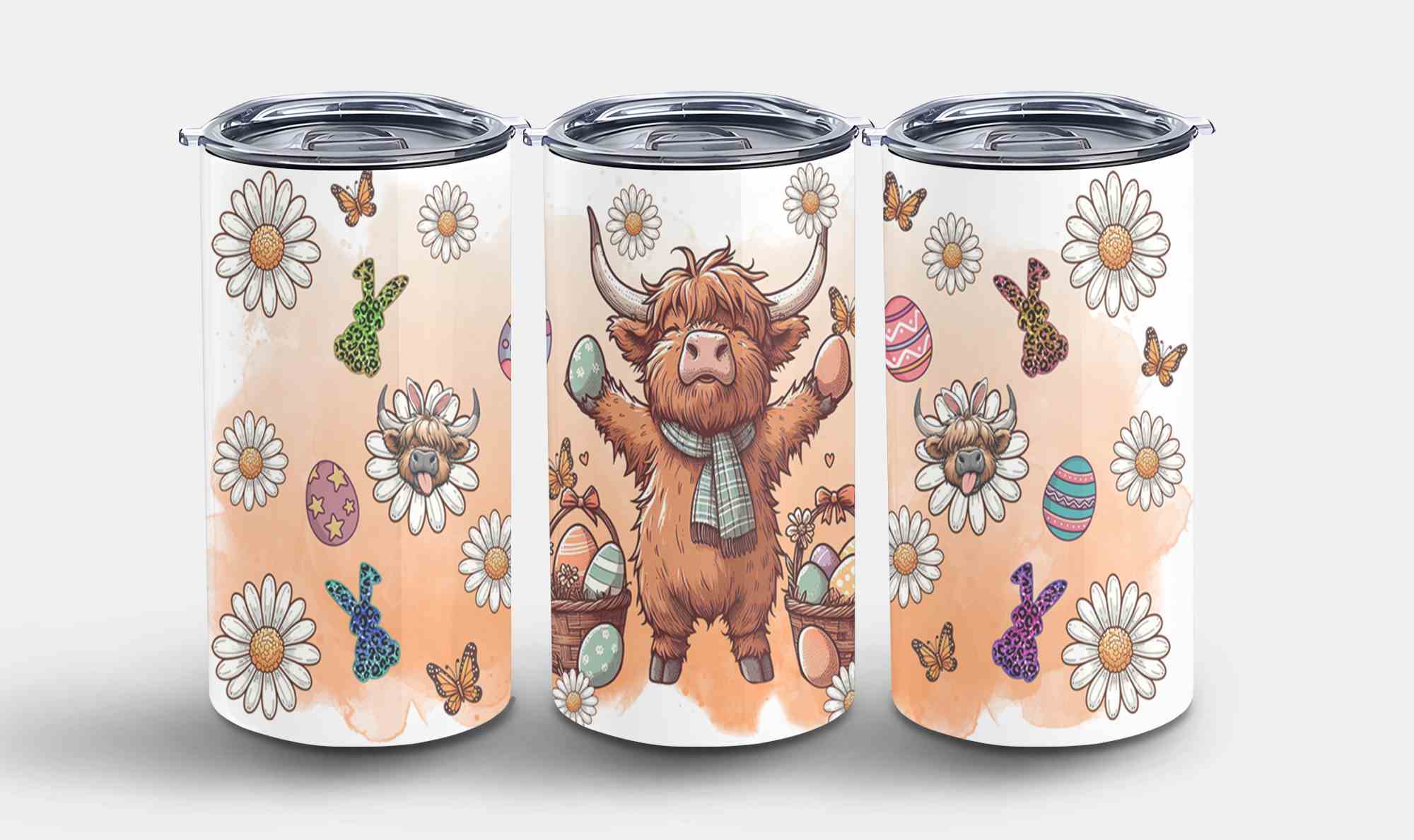 Highland Cow Easter-10389